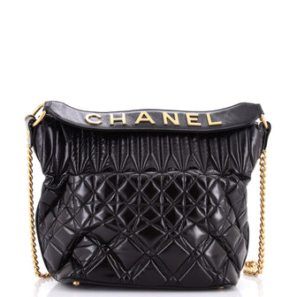 Chanel State of The Art Hobo Quilted Glazed Calfskin