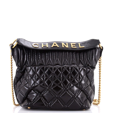 Chanel State of The Art Hobo Quilted Glazed Calfskin