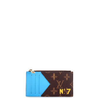 Louis Vuitton Coin Card Holder No.7 Trunk L'Oeil Vintage Monogram Canvas