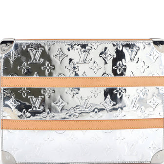 Louis Vuitton Trunk Pouch Monogram Mirror Coated Canvas
