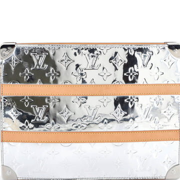 Louis Vuitton Trunk Pouch Monogram Mirror Coated Canvas