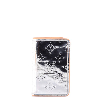 Louis Vuitton Slender Pocket Organizer Monogram Mirror Coated Canvas