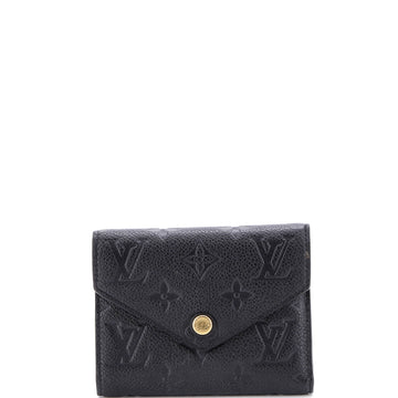 Louis Vuitton Victorine Wallet Monogram Empreinte Leather