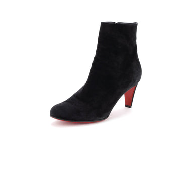 Christian Louboutin Women's Miss Tack Ankle Boots Suede 85