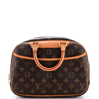 Louis Vuitton Trouville Handbag Monogram Canvas