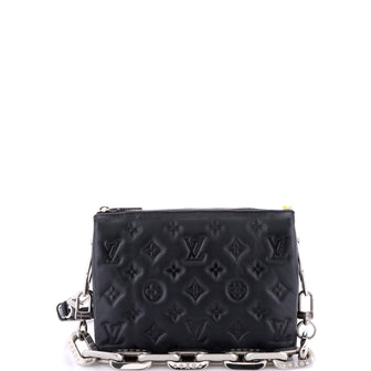 Louis Vuitton Coussin Bag Monogram Embossed Lambskin BB