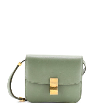 Celine Classic Box Bag Grainy Leather Teen