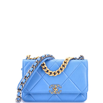 Chanel 19 Wallet on Chain Quilted Lambskin