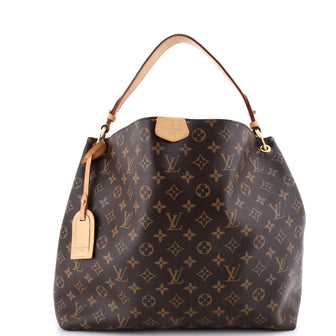 Louis Vuitton Graceful Handbag Monogram Canvas MM