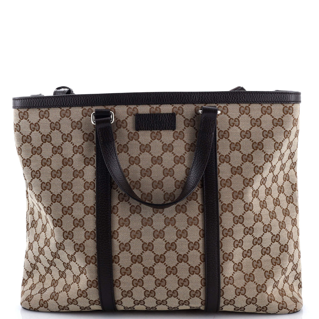 Gucci Joy Convertible Tote GG Canvas Large 369827