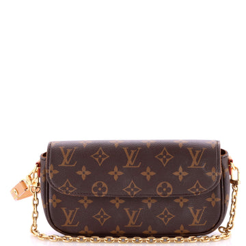 Louis Vuitton Ivy Wallet on Chain Monogram Canvas