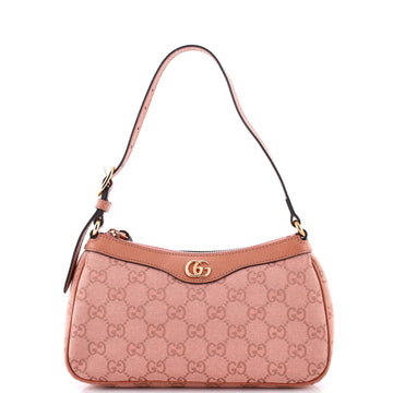 Gucci Ophidia Zip Pochette Shoulder Bag GG Canvas Small