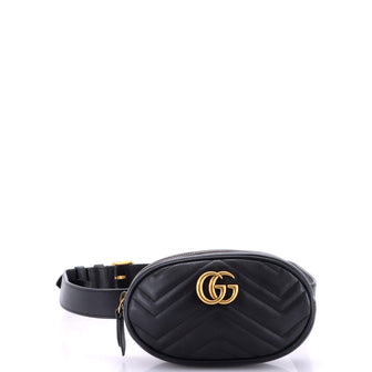 Gucci GG Marmont Belt Bag Matelasse Leather