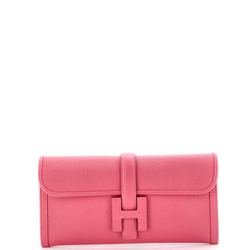 Hermes Jige Elan Clutch Epsom 29