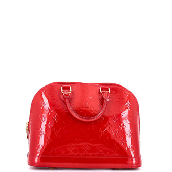 Louis Vuitton Alma Handbag Monogram Vernis PM