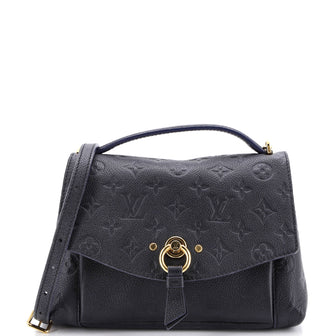Louis Vuitton Blanche Handbag Monogram Empreinte Leather BB