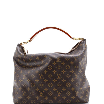 Louis Vuitton Sully Handbag Monogram Canvas PM