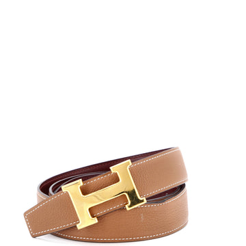 Hermes Constance Reversible Belt Leather Medium
