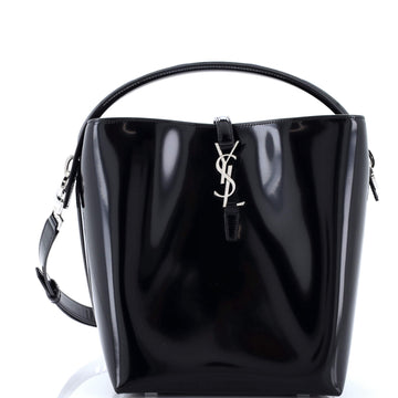 Saint Laurent Le 37 Bucket Bag Patent