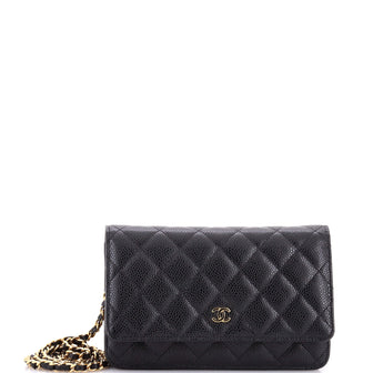 Chanel Wallet on Chain Quilted Caviar