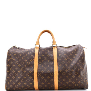 Louis Vuitton Keepall Bag Monogram Canvas 55