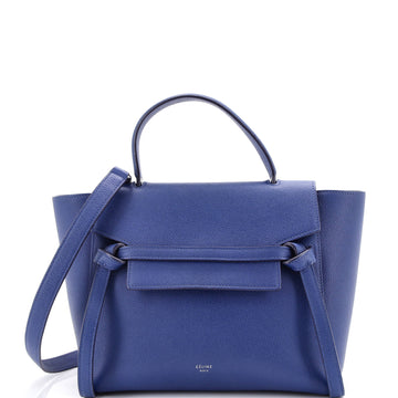 Celine Belt Bag Textured Leather Micro