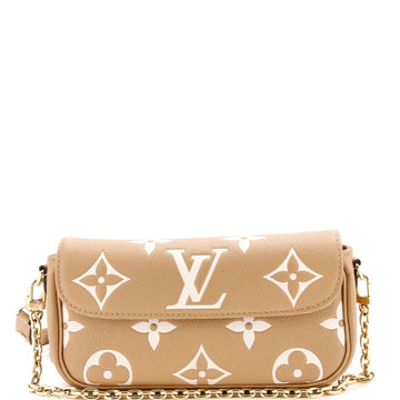 Louis Vuitton Ivy Wallet on Chain Bicolor Monogram Empreinte Giant