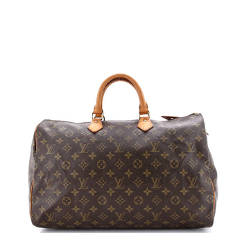 Louis Vuitton Speedy Handbag Monogram Canvas 40