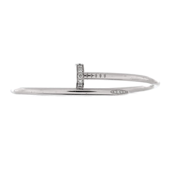 Cartier Juste un Clou Bracelet 18K White Gold with Diamonds Classic