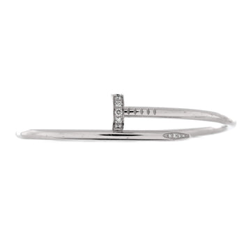 Cartier Juste un Clou Bracelet 18K White Gold with Diamonds Classic
