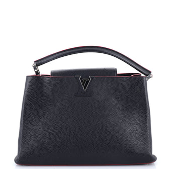 Louis Vuitton Capucines Bag Leather MM