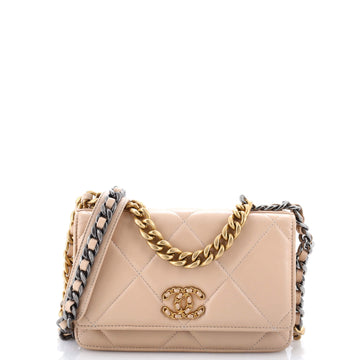 Chanel 19 Wallet on Chain Quilted Lambskin