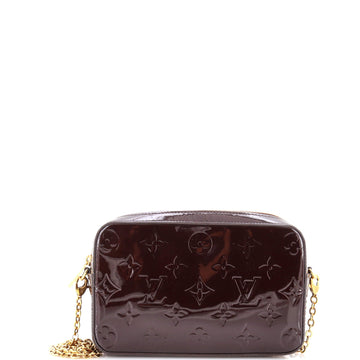 Camera Pouch Monogram Vernis