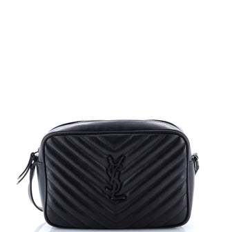Saint Laurent Lou Camera Bag Matelasse Chevron Leather Small