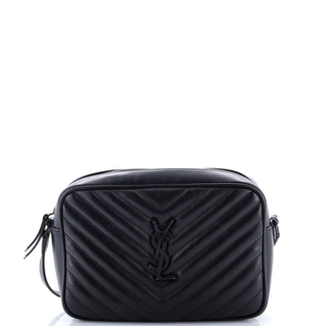 Saint Laurent Lou Camera Bag Matelasse Chevron Leather Small