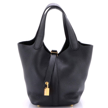 Hermes Picotin Lock Bag Clemence PM
