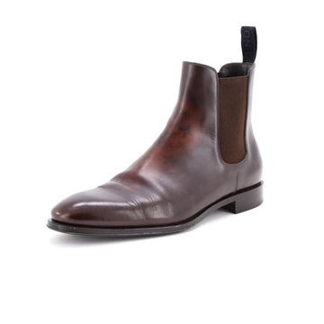 Louis Vuitton Men's Minister Chelsea Boots Monogram Leather