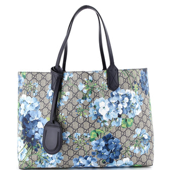 Gucci Reversible Tote Blooms GG Print Leather Medium