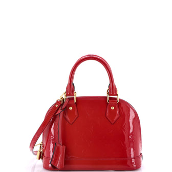 Louis Vuitton Alma Handbag Monogram Vernis BB