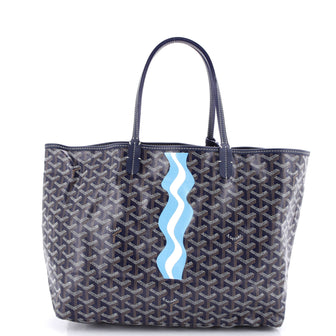 Goyard Saint Louis Tote Printed Coated Canvas GM