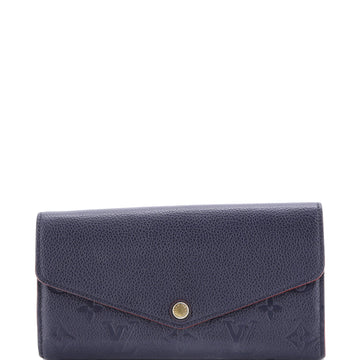 Louis Vuitton Sarah Wallet NM Monogram Empreinte Leather