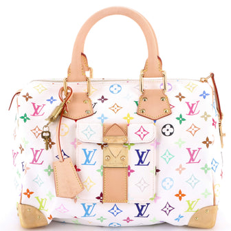 Louis Vuitton Speedy Handbag Monogram Multicolor 30