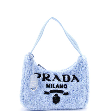 Prada Re-Edition 2000 Hobo Terry Cloth Mini