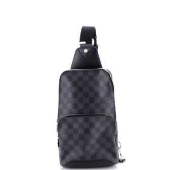 Louis Vuitton Avenue Sling Bag Damier Graphite