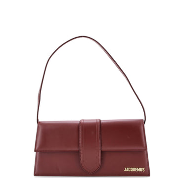 Jacquemus Le Bambino Top Handle Flap Bag Leather Long
