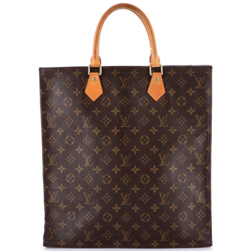 Louis Vuitton Sac Plat Bag Monogram Canvas