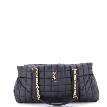 Saint Laurent Gloria Duffle Bag Quilted Nylon
