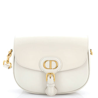 Christian Dior Bobby Flap Bag Leather Medium