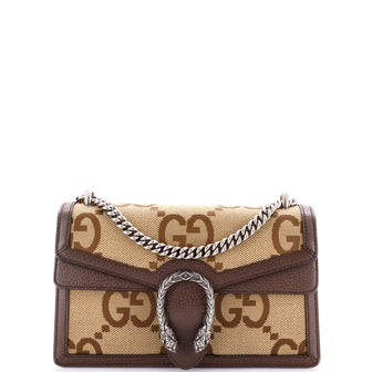 Gucci Dionysus Bag Jumbo GG Canvas Small