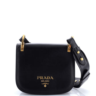 Prada Pionniere Saddle Crossbody Bag City Calfskin Small
